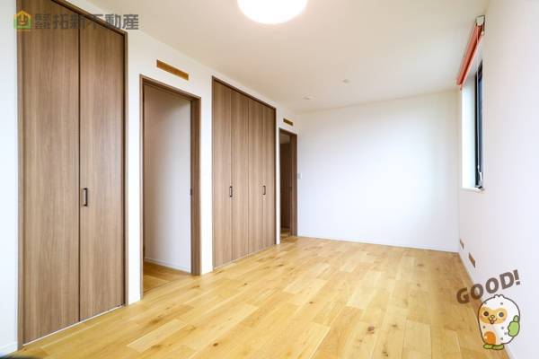 　２階の子供部屋。将来的に仕切れます。